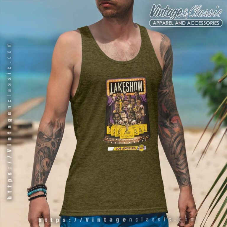 Los Angeles Lakers Lakeshow Basketball Tank Top Racerback Los Angeles Lakers Lakeshow Basketball Tank Top Racerback