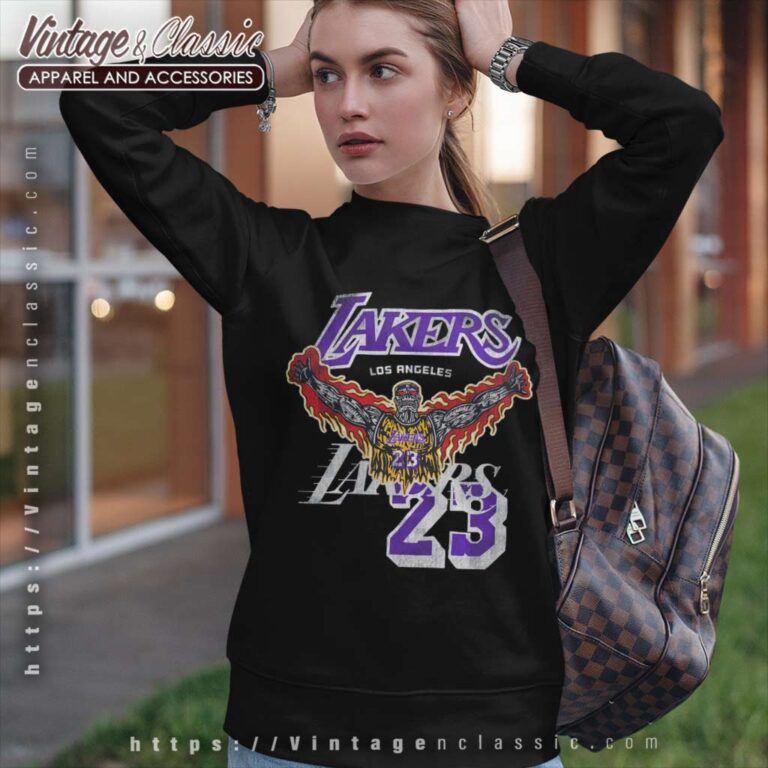 Los Angeles Lakers Lebron James 23 Sweatshirt Los Angeles Lakers Lebron James 23 Sweatshirt
