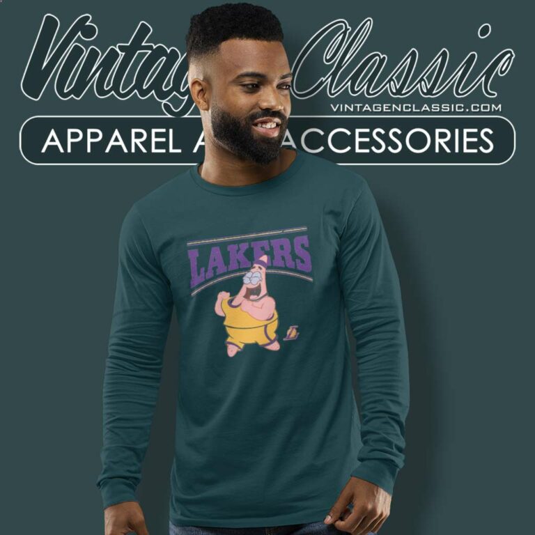 Los Angeles Lakers Nba Patrick Long Sleeve Tee Los Angeles Lakers Nba Patrick Long Sleeve Tee