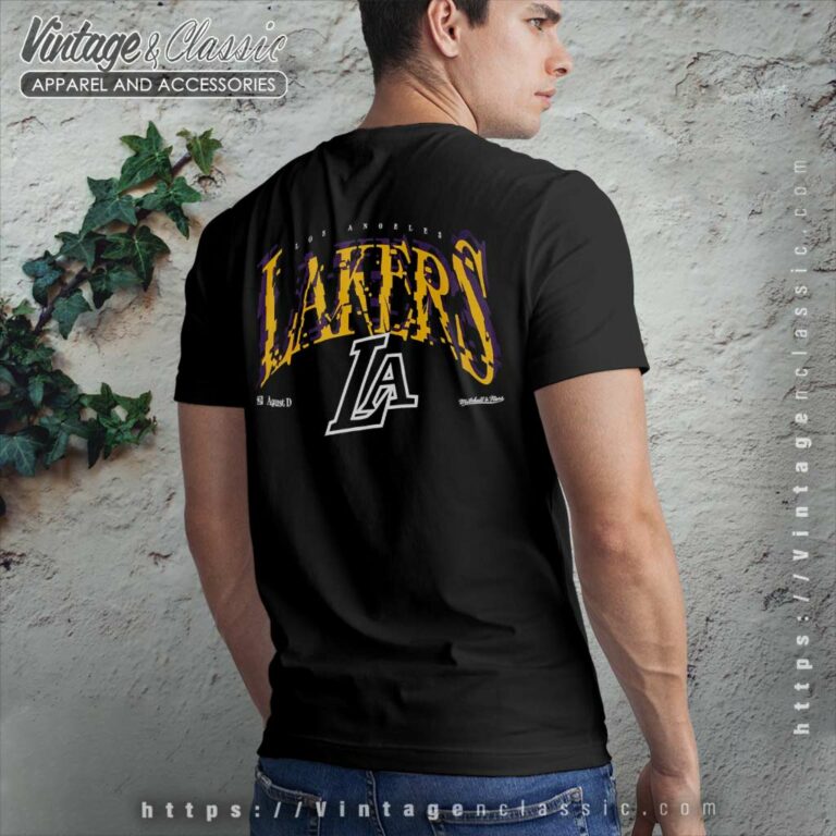 Los Angeles Lakers Nba Suga Bts Glitch Shirt By Mitchell And Ness Los Angeles Lakers Nba Suga Bts Glitch Shirt By Mitchell And Ness BackSide Los Angeles Lakers Nba Suga Bts Glitch Shirt By Mitchell And Ness Los Angeles Lakers Nba Suga Bts Glitch Shirt By Mitchell And Ness BackSide