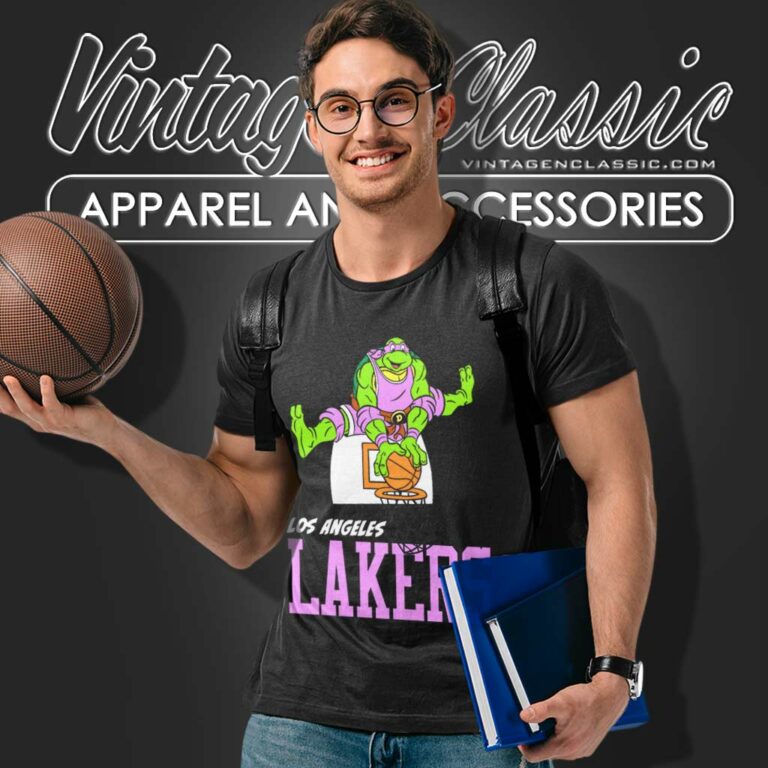 Los Angeles Lakers X Teenage Mutant Ninja Turtles T Shirt Los Angeles Lakers X Teenage Mutant Ninja Turtles T Shirt
