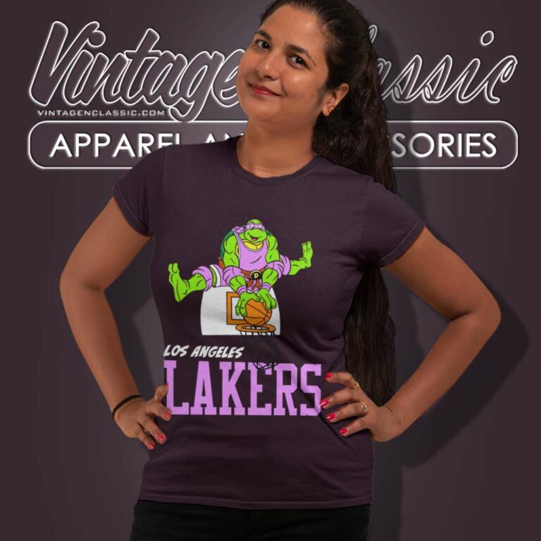 Los Angeles Lakers X Teenage Mutant Ninja Turtles Women TShirt Los Angeles Lakers X Teenage Mutant Ninja Turtles Women TShirt