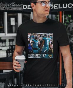 Los Angeles Raiders 20 27 Jacksonville Jaguars Final T Shirt
