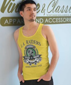 Los Angeles Raiders Nfl Football Tank Top Racerback