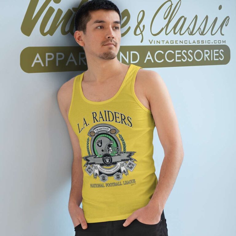 Los Angeles Raiders Nfl Football Tank Top Racerback Los Angeles Raiders Nfl Football Tank Top Racerback