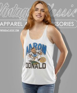 Los Angeles Rams Aaron Donald Homage Caricature Player Tank Top Racerback