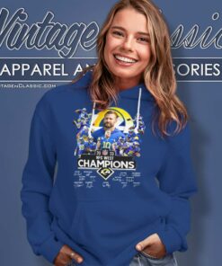 Los Angeles Rams Champions Signature Hoodie