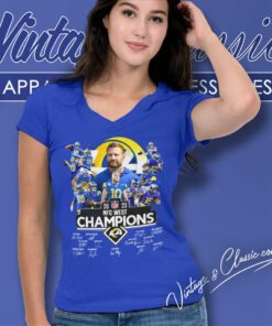 Los Angeles Rams Champions Signature V Neck TShirt