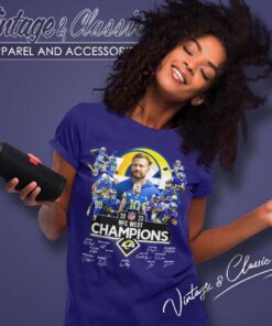 Los Angeles Rams Champions Signature Women TShirt