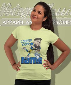 Los Angeles Rams Cooper Kupp Caricature Women TShirt