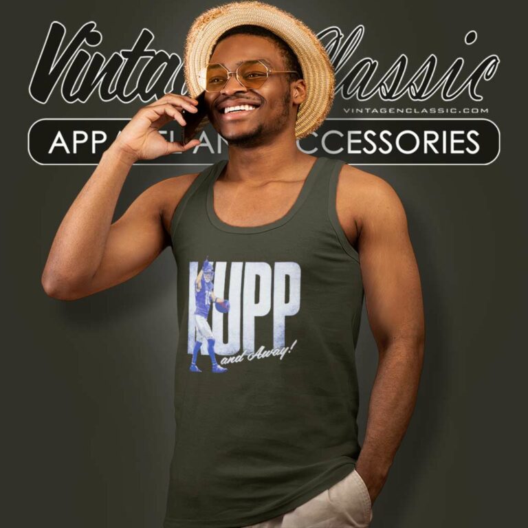 Los Angeles Rams Cooper Kupp Shirt Kupp And Away Tank Top Racerback Los Angeles Rams Cooper Kupp Shirt Kupp And Away Tank Top Racerback