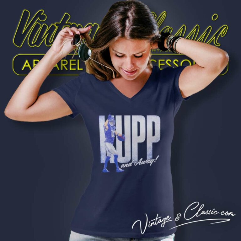 Los Angeles Rams Cooper Kupp Shirt Kupp And Away V Neck TShirt Los Angeles Rams Cooper Kupp Shirt Kupp And Away V Neck TShirt