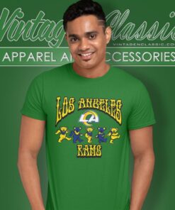 Los Angeles Rams Grateful Dead Dancing Bears T Shirt