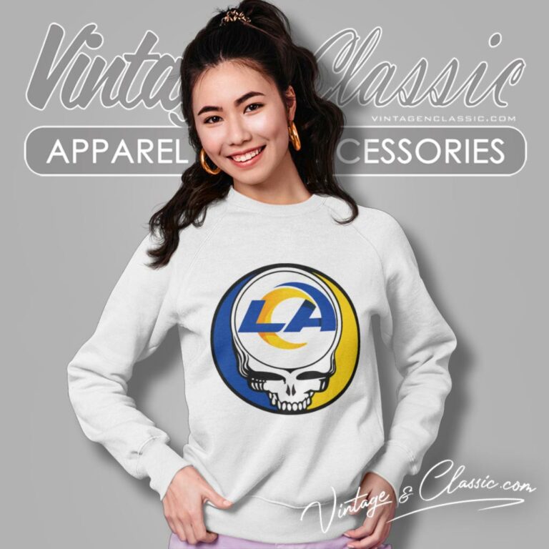 Los Angeles Rams Grateful Dead Steal Your Face Sweatshirt Los Angeles Rams Grateful Dead Steal Your Face Sweatshirt