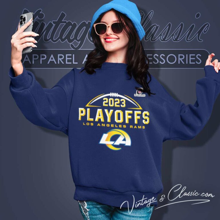 Los Angeles Rams Nfl Playoffs Logo 2023 2024 Sweatshirt Los Angeles Rams Nfl Playoffs Logo 2023 2024 Sweatshirt