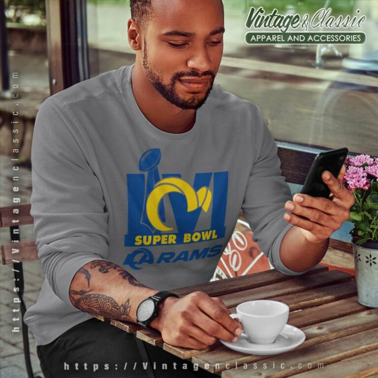 Los Angeles Rams Nfl Super Bowl 56 Lvi Sweatshirt Los Angeles Rams Nfl Super Bowl 56 Lvi Sweatshirt