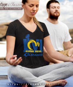 Los Angeles Rams Nfl Super Bowl 56 Lvi V Neck TShirt