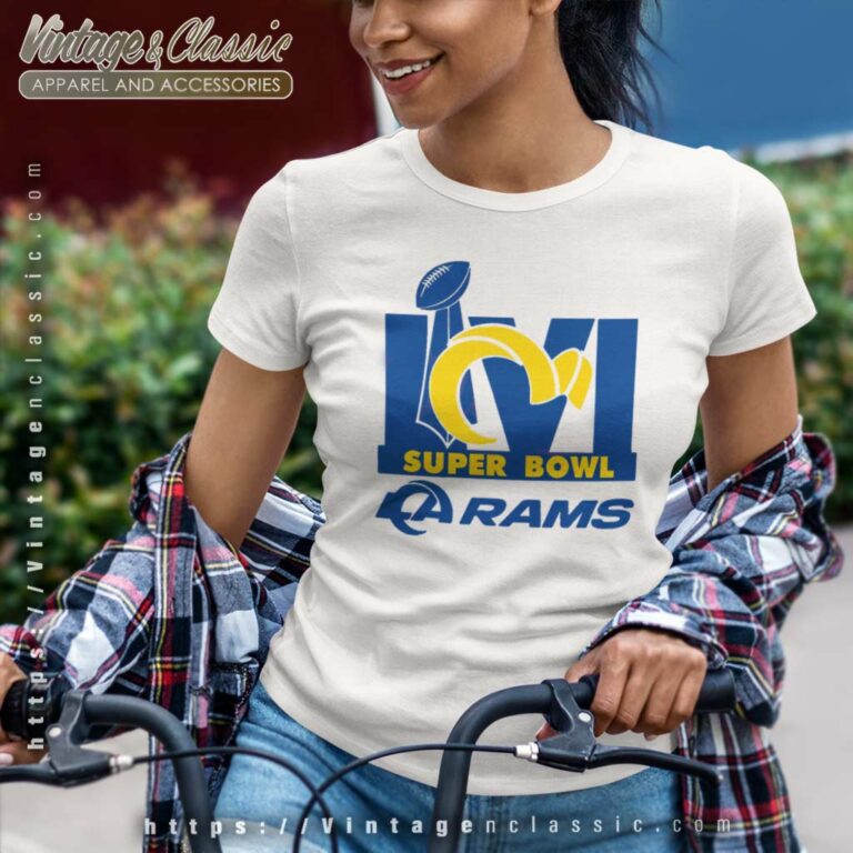 Los Angeles Rams Nfl Super Bowl 56 Lvi Women TShirt Los Angeles Rams Nfl Super Bowl 56 Lvi Women TShirt