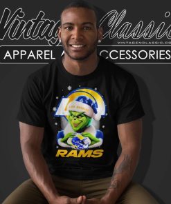 Los Angeles Rams Santa Grinch Christmas T Shirt