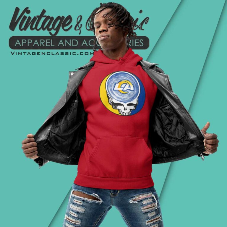 Los Angeles Rams Shirt Nfl Grateful Dead Logo Hoodie Los Angeles Rams Shirt Nfl Grateful Dead Logo Hoodie