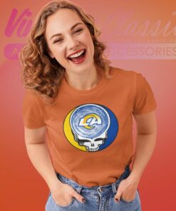 Los Angeles Rams Shirt Nfl Grateful Dead Logo Women TShirt