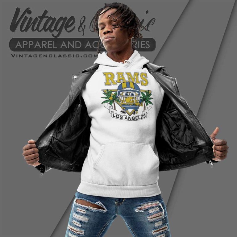 Los Angeles Rams Spongebob Hoodie Los Angeles Rams Spongebob Hoodie