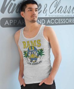 Los Angeles Rams Spongebob Tank Top Racerback