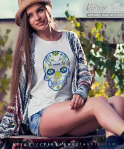 Los Angeles Rams Sugar Skull Sign Women TShirt