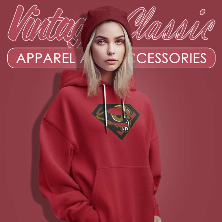 Los Angeles Rams Superman Logo Hoodie Los Angeles Rams Superman Logo Hoodie