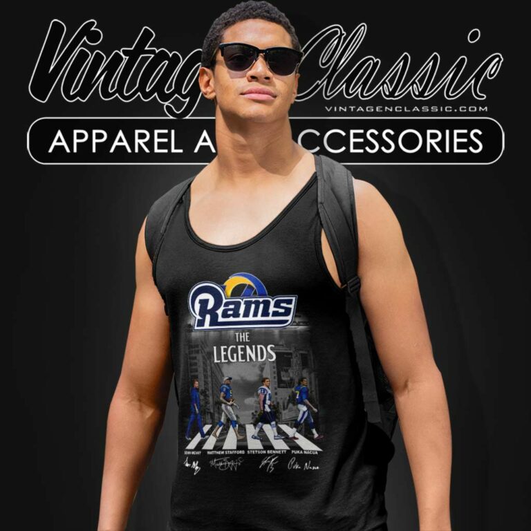 Los Angeles Rams The Legends Signature Tank Top Racerback Los Angeles Rams The Legends Signature Tank Top Racerback