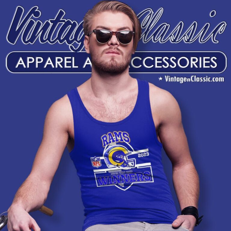 Los Angeles Rams Winners Champions 2023 Super Wild Card Nfl Divisional Helmet Tank Top Racerback Los Angeles Rams Winners Champions 2023 Super Wild Card Nfl Divisional Helmet Tank Top Racerback