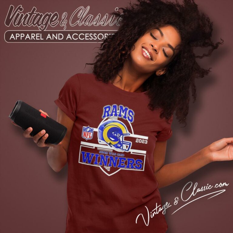 Los Angeles Rams Winners Champions 2023 Super Wild Card Nfl Divisional Helmet Women T Shirt Los Angeles Rams Winners Champions 2023 Super Wild Card Nfl Divisional Helmet Women T Shirt