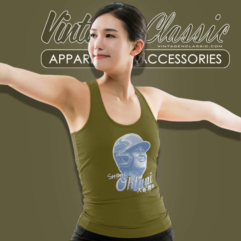 Los Angeles Shohei Ohtani Mlb Shotime Japan Tank Top Racerback Los Angeles Shohei Ohtani Mlb Shotime Japan Tank Top Racerback