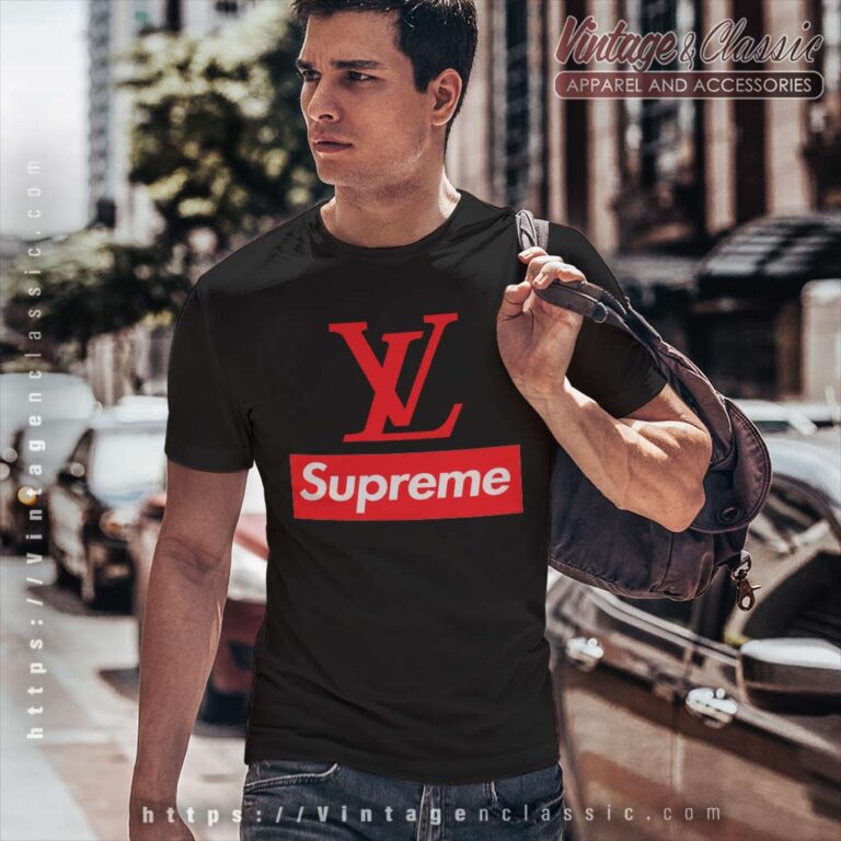 Louis Vuitton And Supreme T Shirt Louis Vuitton And Supreme T Shirt