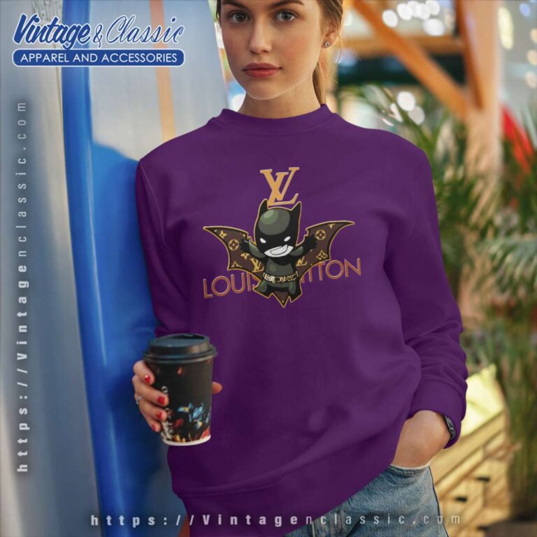 Louis Vuitton Batman Dc Comics Sweatshirt Louis Vuitton Batman Dc Comics Sweatshirt