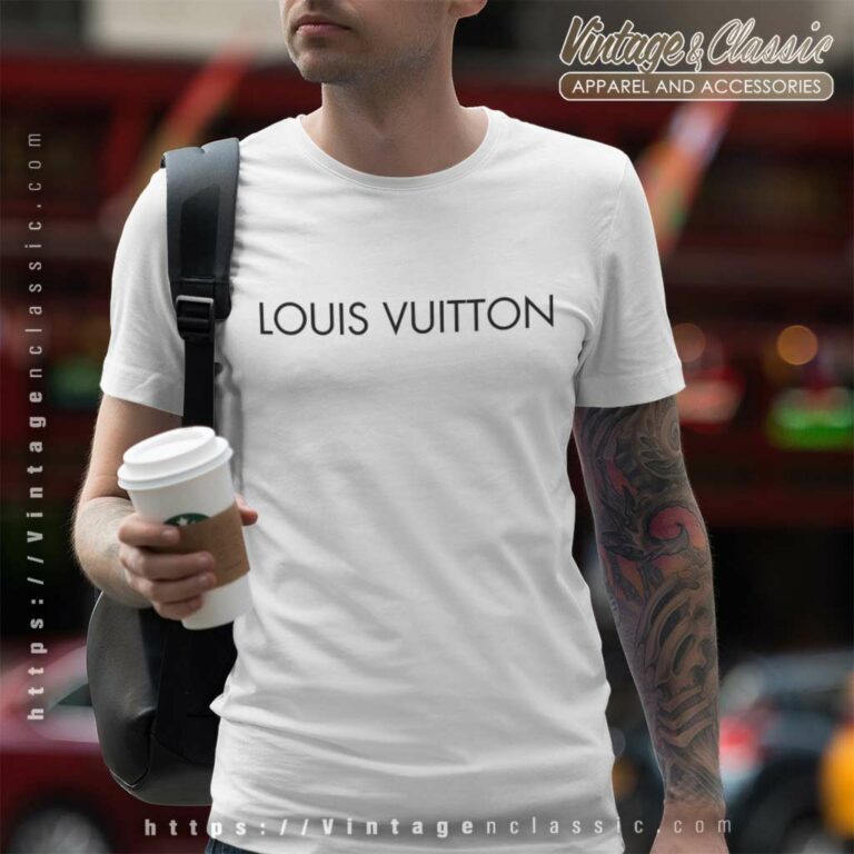 Louis Vuitton Black Logo Shirt T Shirt Louis Vuitton Black Logo Shirt T Shirt