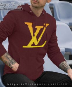 Louis Vuitton Brick Printed Hoodie