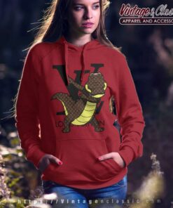 Louis Vuitton Crocodile Dabbing Hoodie