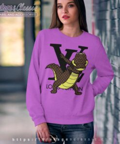 Louis Vuitton Crocodile Dabbing Sweatshirt