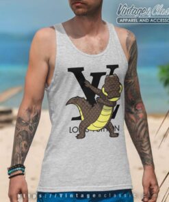 Louis Vuitton Crocodile Dabbing Tank Top Racerback