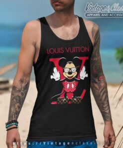 Louis Vuitton Disney Mickey Mouse Tank Top Racerback