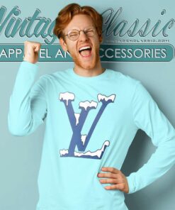 Louis Vuitton Do A Kickflip Long Sleeve Tee