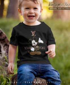 Louis Vuitton LV Mickey Mouse Fashion Kids T Shirt