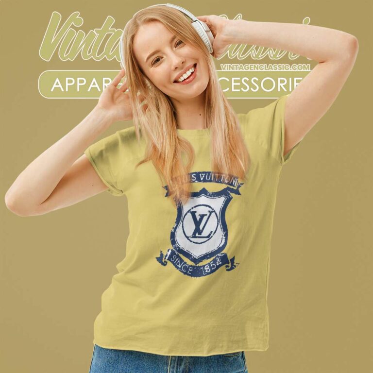 Louis Vuitton Logo Shirt Since 1854 Women TShirt Louis Vuitton Logo Shirt Since 1854 Women TShirt