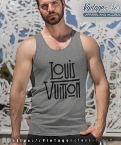 Louis Vuitton Logo Signature Shirt Tank Top Racerback
