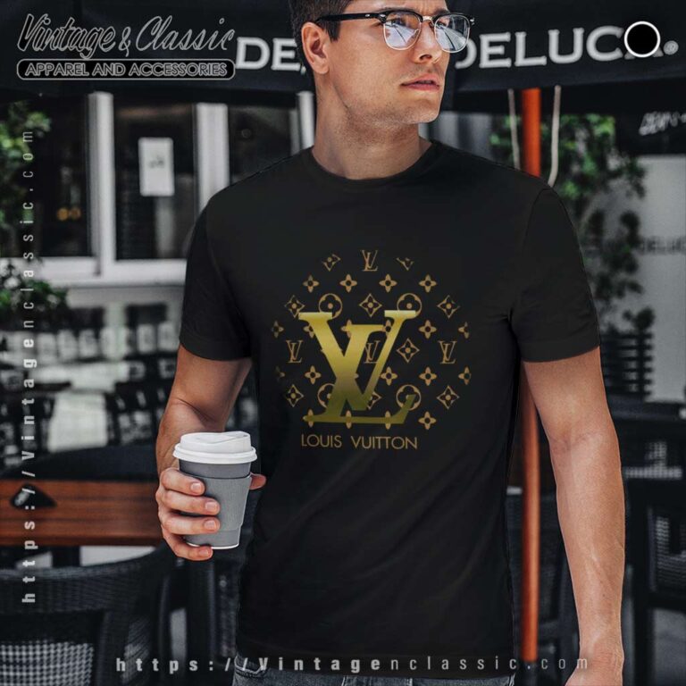 Louis Vuitton Logo Yellow T Shirt Louis Vuitton Logo Yellow T Shirt
