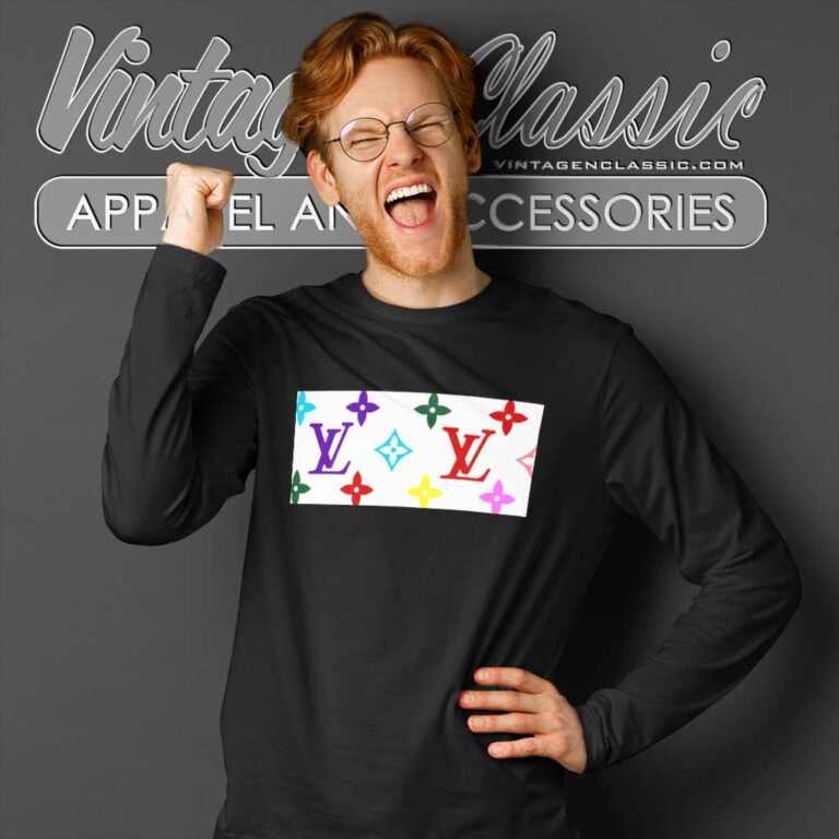 Louis Vuitton LV Colors Long Sleeve Tee Louis Vuitton LV Colors Long Sleeve Tee