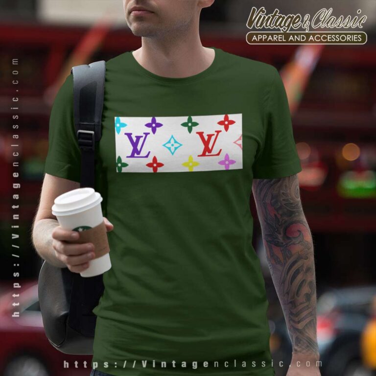 Louis Vuitton LV Colors T Shirt Louis Vuitton LV Colors T Shirt