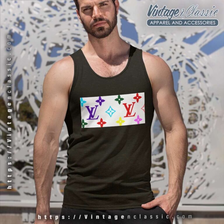 Louis Vuitton LV Colors Tank Top Racerback Louis Vuitton LV Colors Tank Top Racerback