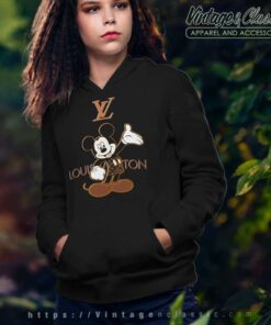 Louis Vuitton Lv Mickey Mouse Fashion Hoodie